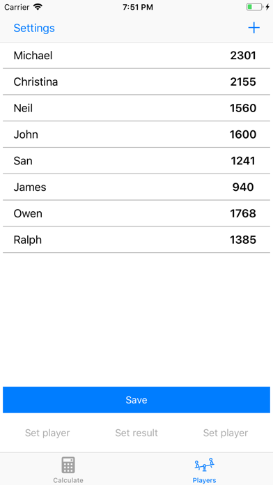 Elo Calculator - Rating Calc screenshot