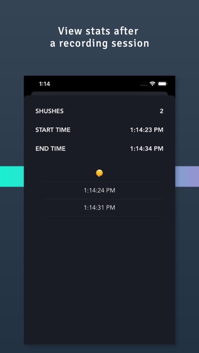 Shush - Sound & Noise meter screenshot