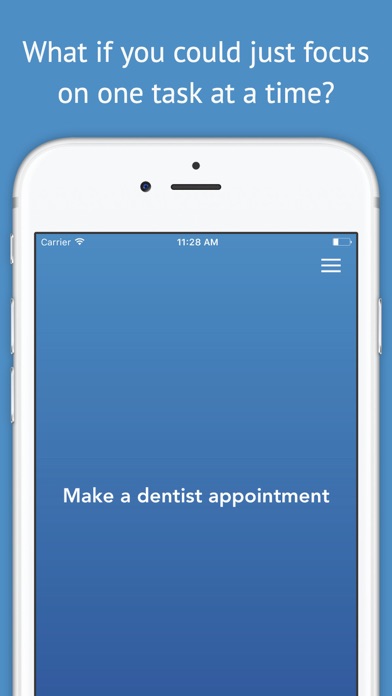 Focus Task: Focus on one thing screenshot