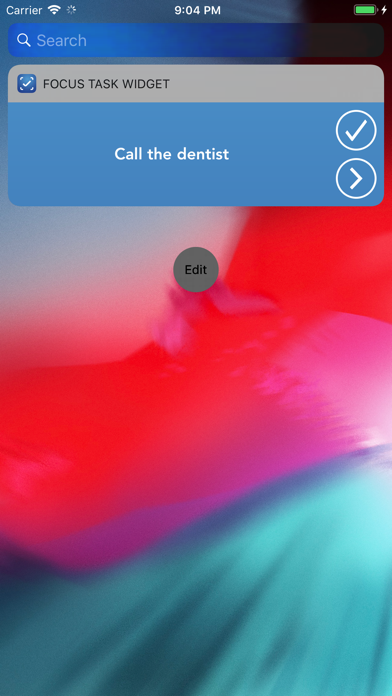 Focus Task: Focus on one thing screenshot